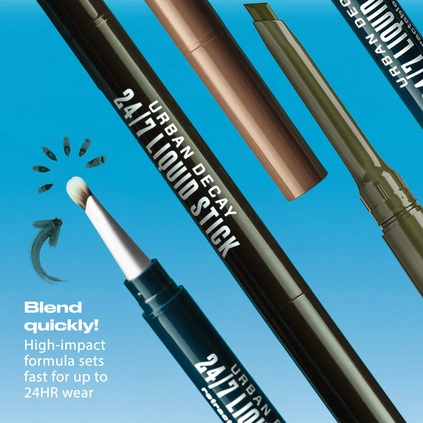 **Urban Decay 24/7 Liquid Stick Waterproof Eyeliner with Brush**