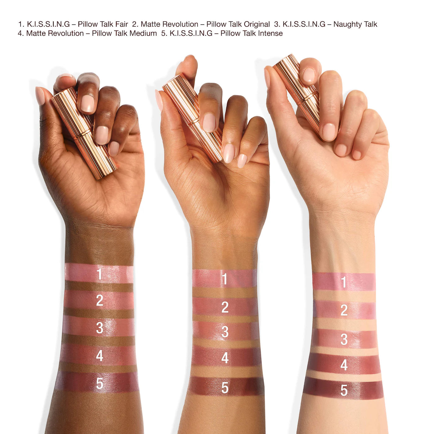 Charlotte Tilbury  K.I.S.S.I.N.G Satin Shine Lipstick