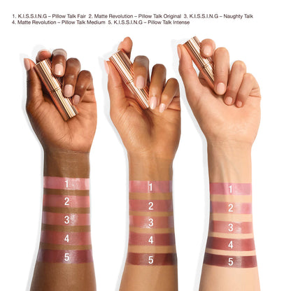 Charlotte Tilbury  K.I.S.S.I.N.G Satin Shine Lipstick