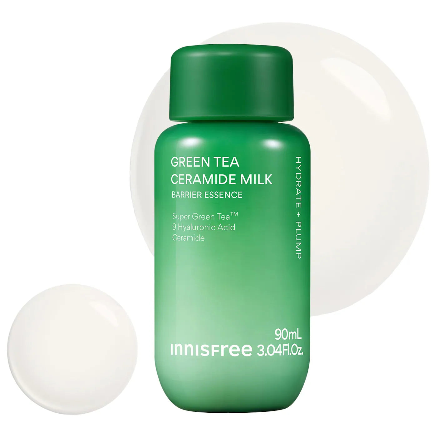 innisfree  Mini Green Tea Ceramide Milk Toner for Hydration & Barrier Repair
