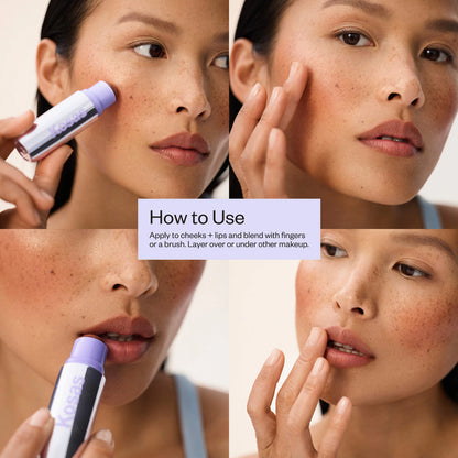 **Kosas Impressionist Multistick – Cream Blush Stick & Lip Color**