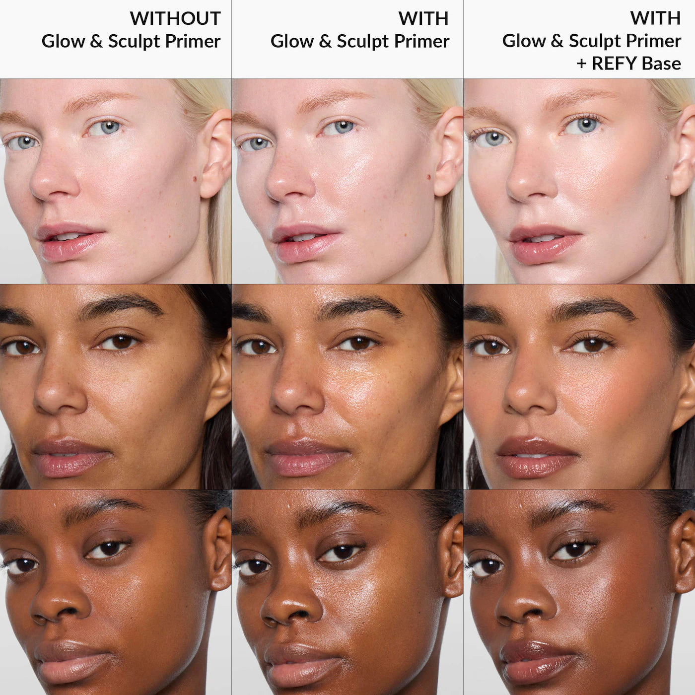 REFY  Glow and Sculpt Face Serum Primer with Niacinamide
