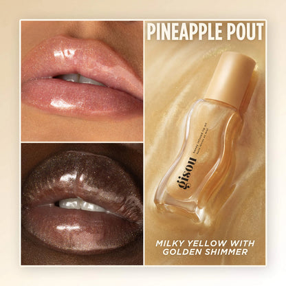 Gisou Honey Infused Hydrating Lip Oil – Nourishing Glossy Lip Treatment