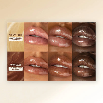 Gisou Honey Infused Hydrating Lip Oil – Nourishing Glossy Lip Treatment