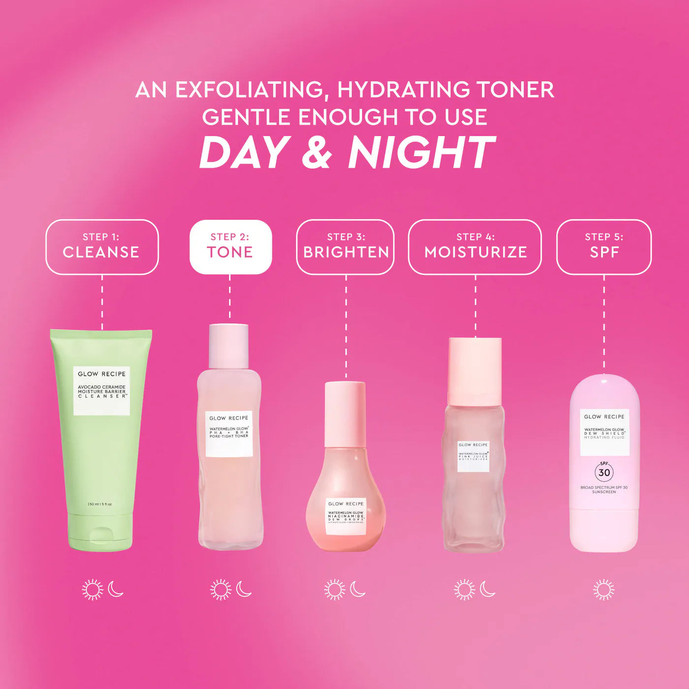 Glow Recipe  Watermelon Glow PHA + BHA Pore-Tight Toner