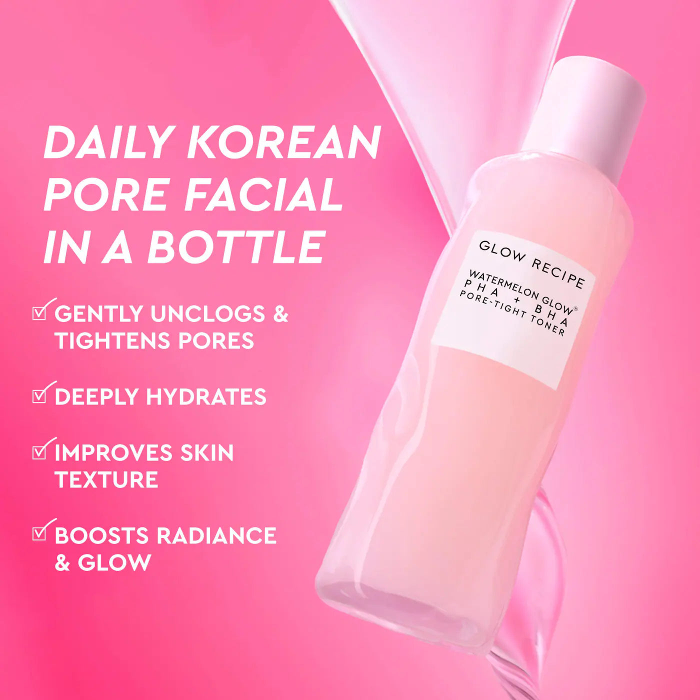 Glow Recipe  Watermelon Glow PHA + BHA Pore-Tight Toner