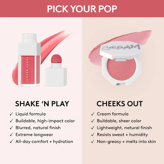 Fenty Beauty by Rihanna  Shake N' Play Liquid Blush
