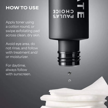Paula's Choice  Home & Away Kit with 2% BHA Exfoliating Toner & Toner Pads for Clear Skin