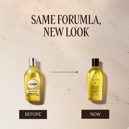 L'Occitane Almond Shower Oil – Cleansing & Softening Refillable Body Wash