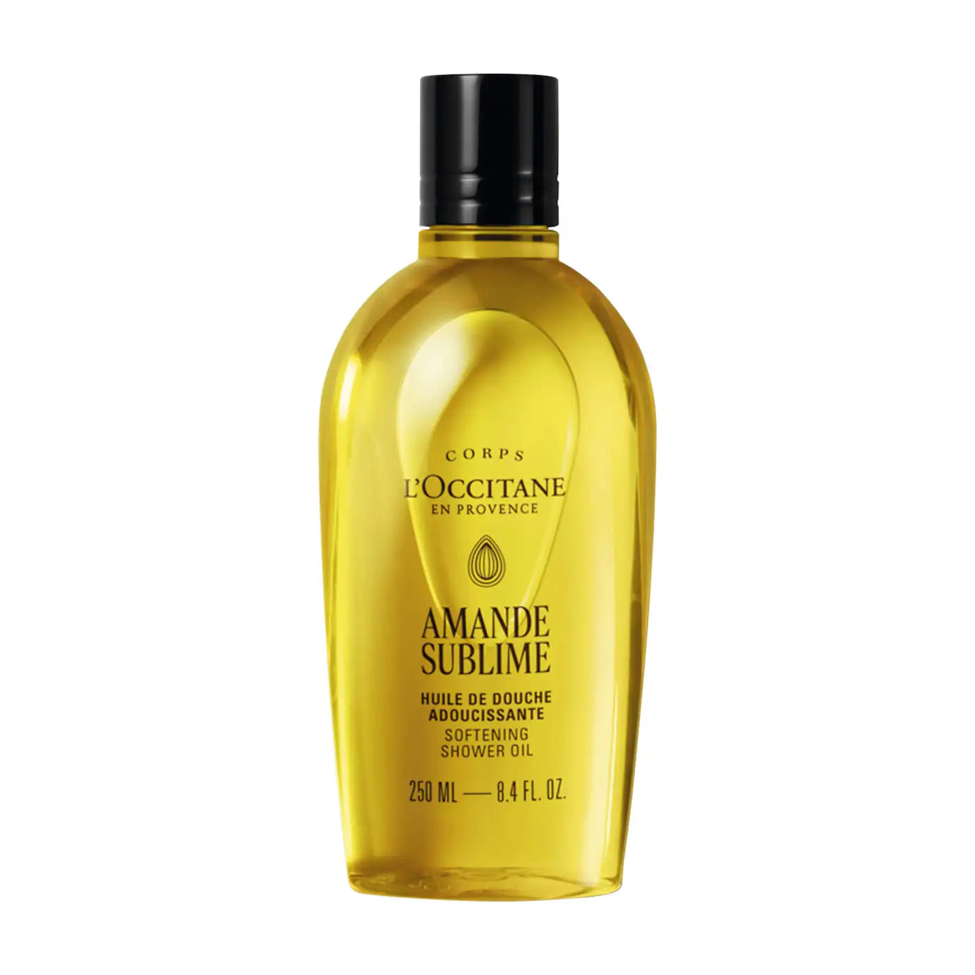 L'Occitane Almond Shower Oil – Cleansing & Softening Refillable Body Wash