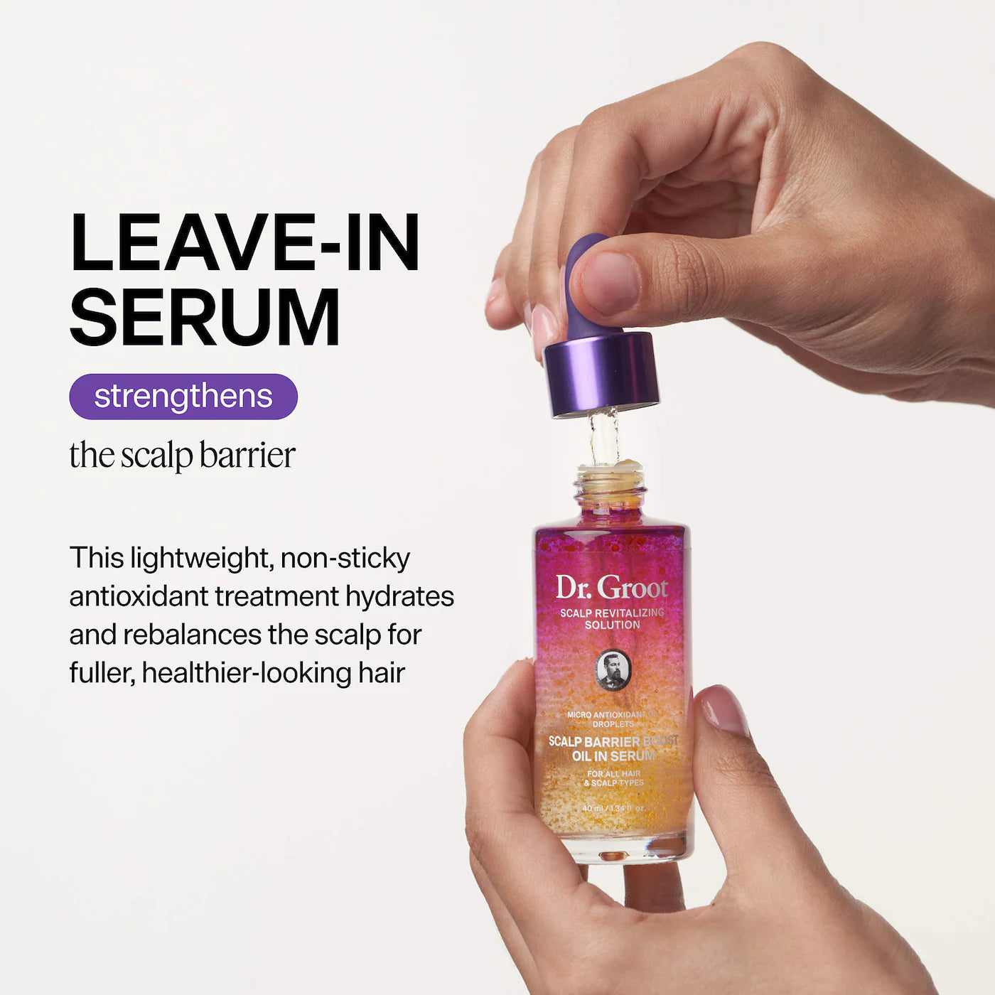 **Dr. Groot Scalp Barrier Boost Oil Serum – Leave-In Hair & Scalp Treatment**