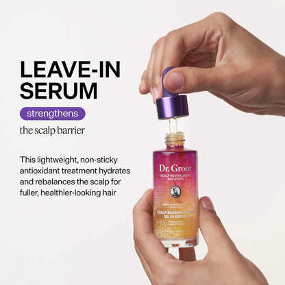 **Dr. Groot Scalp Barrier Boost Oil Serum – Leave-In Hair & Scalp Treatment**
