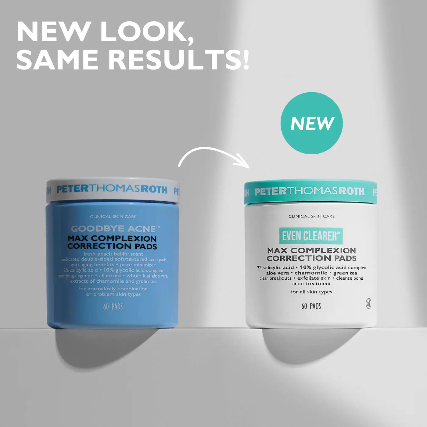 Peter Thomas Roth  Even Clearer™ Max Complexion Correction Pads for Acne and Blemishes