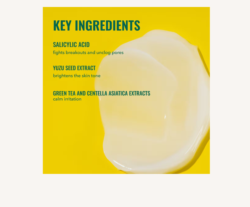 Yuzu Blemish Gel Cream
