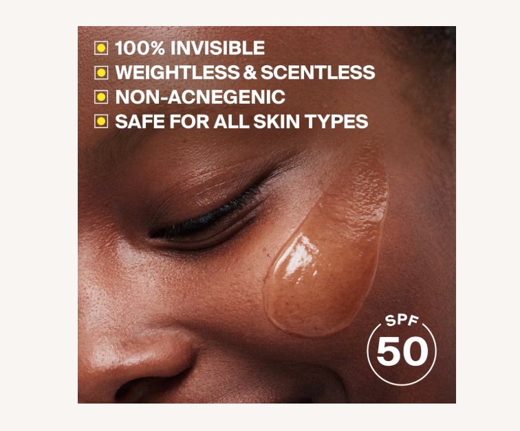 Unseen Sunscreen SPF 50 Invisible Sun Protection