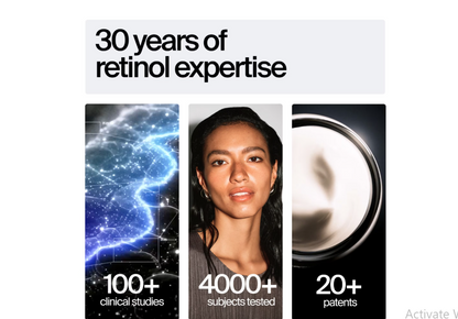 Rapid Wrinkle Repair Retinol Cream Face Moisturizer, Anti Aging Skin Care, 1.7 oz